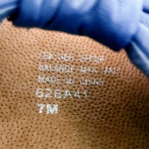 Natural Sport Sandals Slip On Tan Blue Leather Size 7M Summer Shoes Comfort - Picture 4 of 4